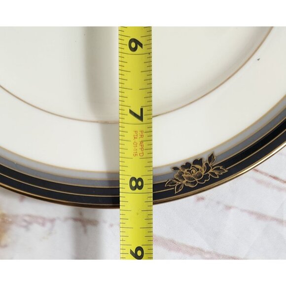 Vintage Noritake Bone China Spell Binder #9733 Gold Trim Salad Dish – Elegant - Picture 4 of 11